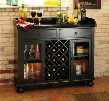 Howard Miller Cabernet Hill Wine Console 695002