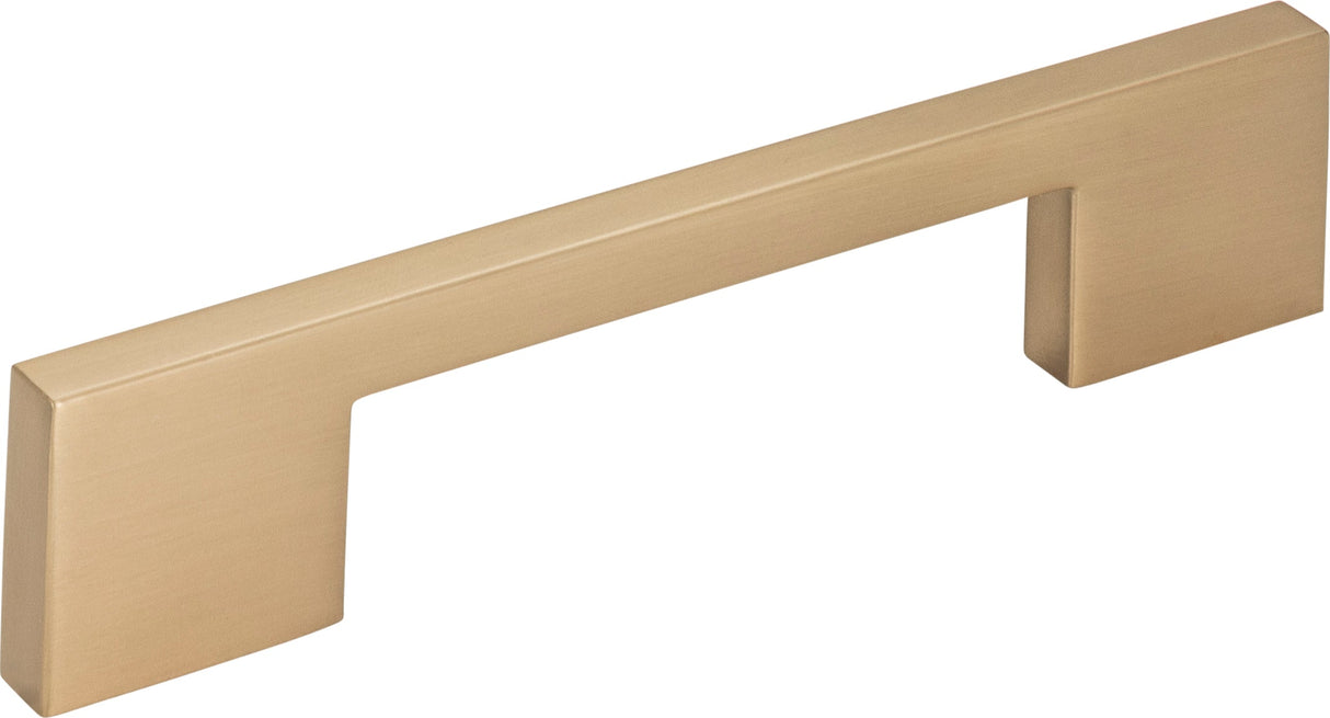 Atlas Homewares Thin Square Pull 5 1/16 Inch (c-c) Champagne