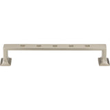 Atlas Homewares Modern Craftsman Pull 5 1/2 Inch (c-c) Brushed Nickel