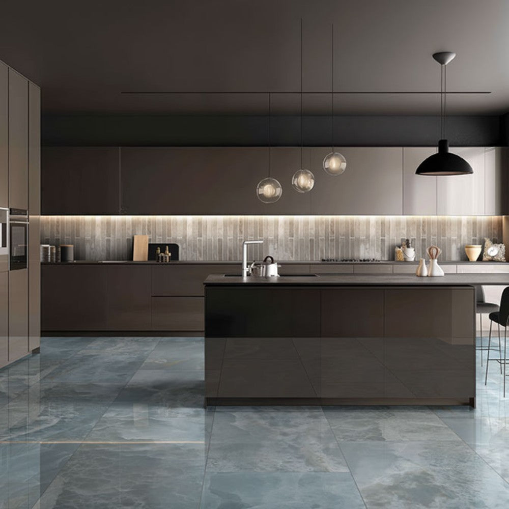 Biotite 24" x 48" Polished Porcelain Floor and Wall Tile