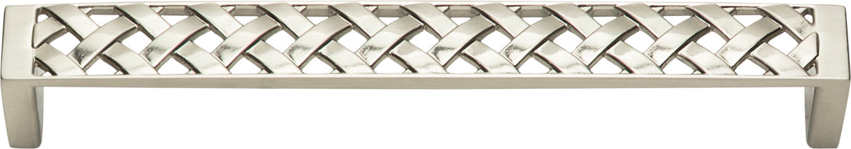 Atlas Homewares Lattice Pull 6 5/16 Inch (c-c) Brushed Nickel