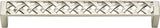 Atlas Homewares Lattice Pull 6 5/16 Inch (c-c) Brushed Nickel