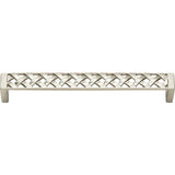 Atlas Homewares Lattice Pull 6 5/16 Inch (c-c) Brushed Nickel