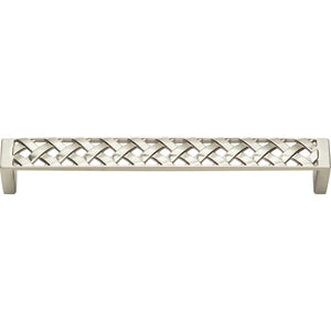 Atlas Homewares Lattice Pull 6 5/16 Inch (c-c) Brushed Nickel
