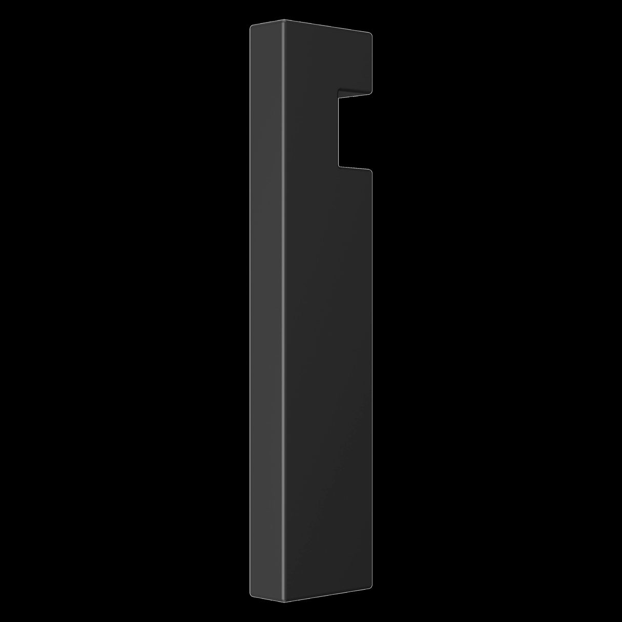 Verve Trim Handle in Matte Black