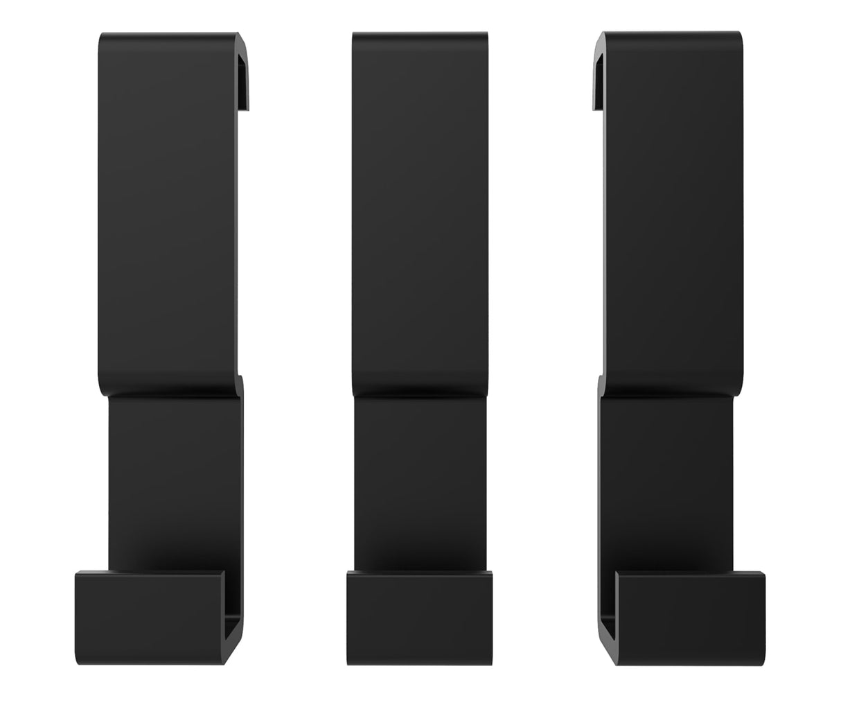 Swanstone Odile Suite Small Hooks in Matte Black - Pack of 3 SMHK10045089.340