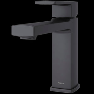 Deckard Single Control Complete Roman Tub in Matte Black