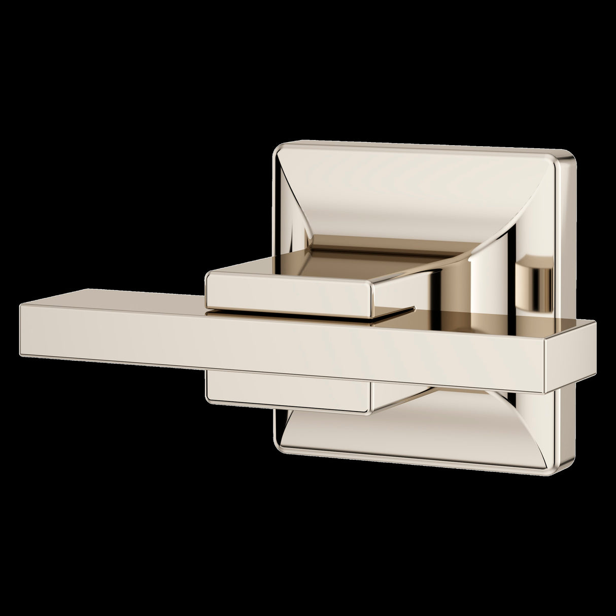 Verve Straight Robe Hook in Polished Nickel