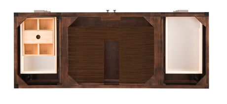 Addison 60" Single Vanity Cabinet, Mid-Century Acacia