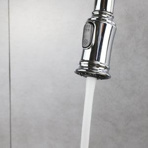 Artos Classic Kitchen Faucet with Pulldown Spray in Chrome – Lifestyle