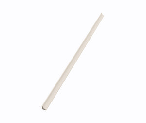 Swanstone CM-2072 1/2" x 1-1/4" x 72" Corner Molding in Tahiti White CM00072.011