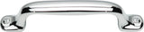 Atlas Homewares Ergo Pull 3 3/4 Inch (c-c) Polished Chrome