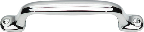 Atlas Homewares Ergo Pull 3 3/4 Inch (c-c) Polished Chrome