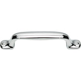 Atlas Homewares Ergo Pull 3 3/4 Inch (c-c) Polished Chrome