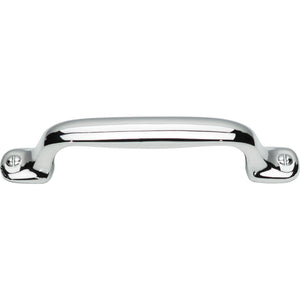 Atlas Homewares Ergo Pull 3 3/4 Inch (c-c) Polished Chrome