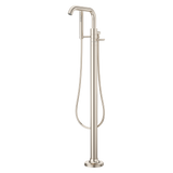 Tenet Free Standing Tub Filler without Handles in Polished Nickel