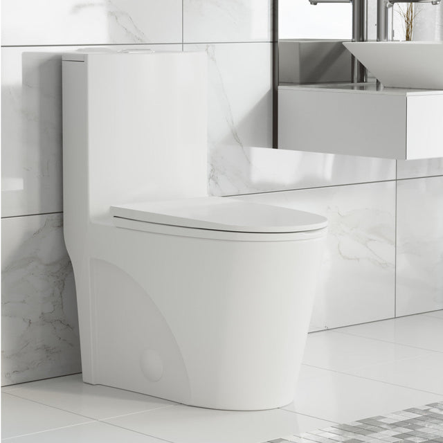 St. Tropez One-Piece Elongated Toilet, 14" Rough-In 1.1/1.6 gpf