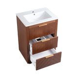 Daxton 24" Bathroom Vanity in Walnut