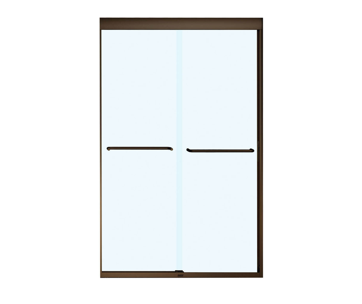 MAAX 134674-900-172-000 Kameleon SC 43-47 x 71 in. 8 mm Bypass Shower Door for Alcove Installation with Clear glass in Dark Bronze