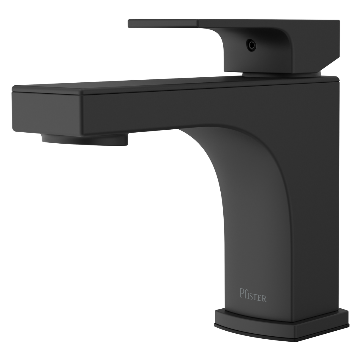 Pfirst Modern Single Control Faucet in Matte Black