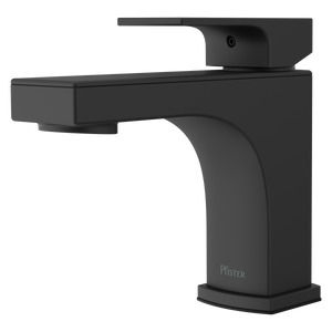 Pfirst Modern Single Control Faucet in Matte Black