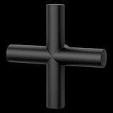 Tenet Single Cross Handle for Slide Bar Kit in Matte Black