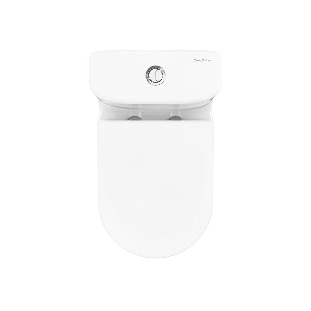 Cascade One-Piece Compact Toilet Dual-Flush 1.1/1.6”