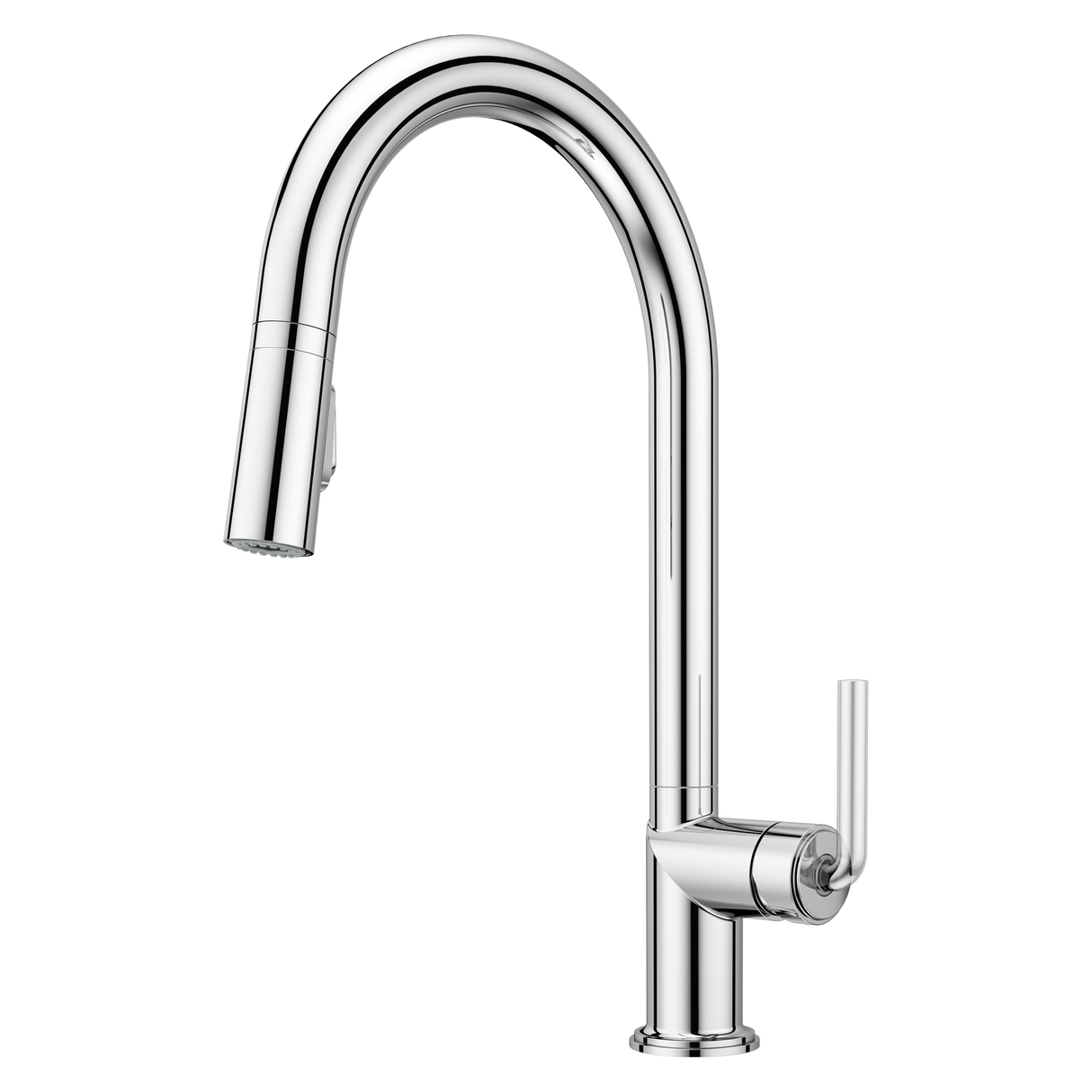 Tenet 1-Handle Pull-Down Kitchen Faucet in Polished Chrome