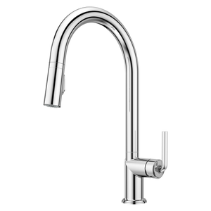 Tenet 1-Handle Pull-Down Kitchen Faucet in Polished Chrome