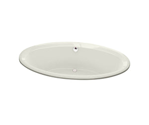 MAAX 100028-000-007-000 Tympani 72 x 42 Acrylic Drop-in Center Drain Bathtub in Biscuit