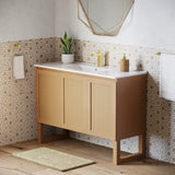 Arles 48" Single, Bathroom Vanity in Honey