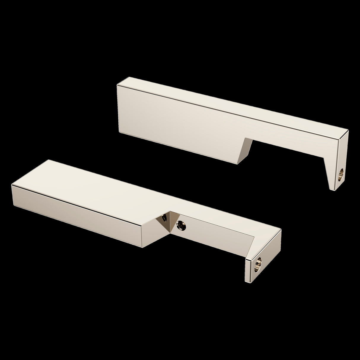 Verve Lever Handle Kit for Freestanding Tub Filler in Polished Nickel