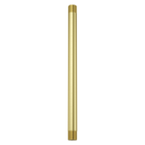 Universal 12 in. Ceiling-Mounted Shower Arm in Brushed Gold