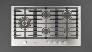 Fulgor Milano Matteo 36-inch Gas Cooktop — F4MEGK36MB1