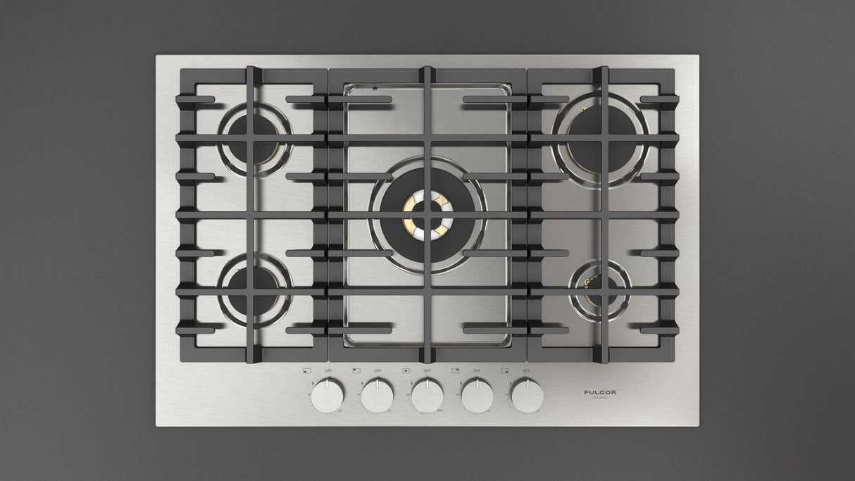 Fulgor Milano Matteo 30-inch Gas Cooktop — F4MGK30S1