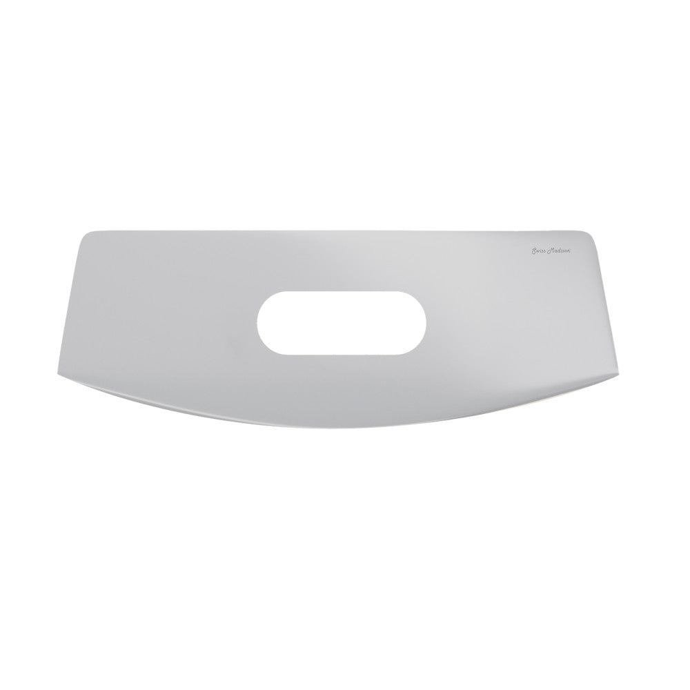 St. Tropez Dual Flush Toilet Tank Lid Glossy Grey