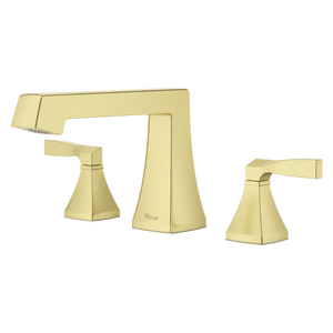 Holliston Roman Tub Faucet Trim in Brushed Gold