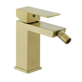 Concorde Bidet Faucet in Brushed Gold