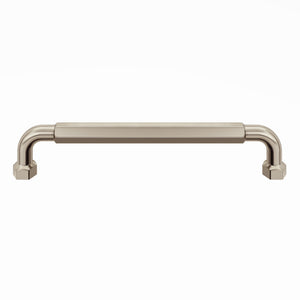 Top Knobs TK3203 Dustin Pull 6 5/16 Inch Center to Center - Polished Nickel
