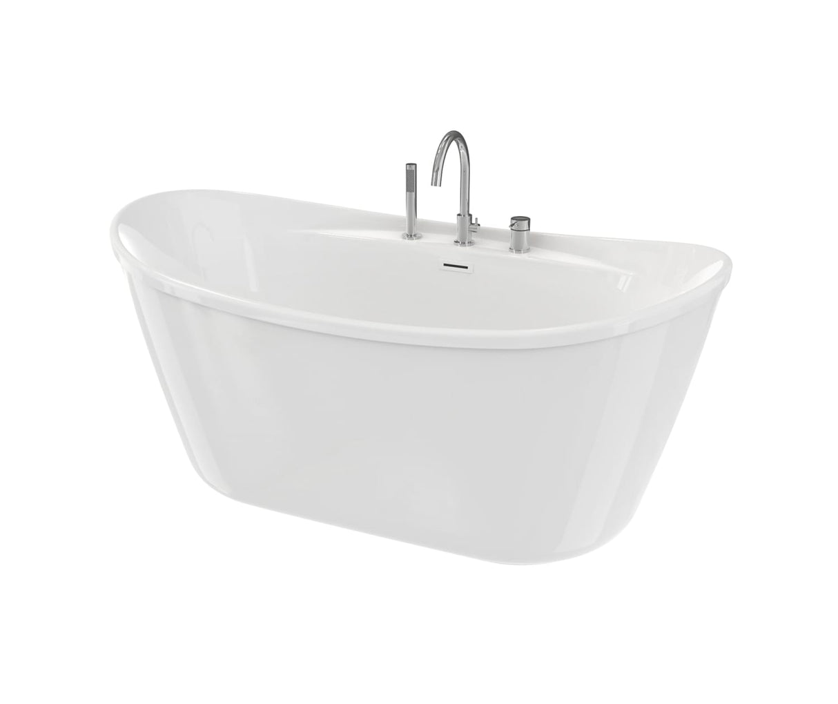 MAAX 10045541-084 Keros Deckmounted Tub Faucet with Handshower in Chrome