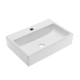 Claire 20 Rectangle Ceramic Vessel Sink