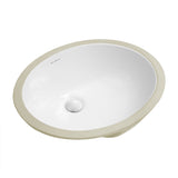 Monaco 18 Oval Under-Mount Bathroom Sink