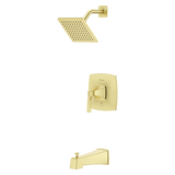 Holliston Tub/Shower Trim Kit in Brushed Gold