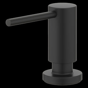 Modern Kitchen Soap Dispenser in Matte Black