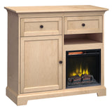 Howard Miller 46" Wide / 41" Extra Tall Fireplace Console FT46K