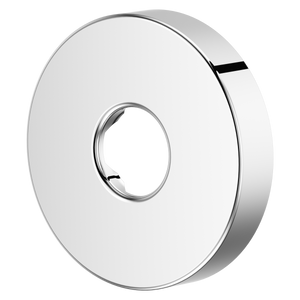 Modern Round Shower Arm Flange in Polished Chrome