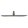 ALFI brand LED16S-BN Brushed Nickel 16" Square Multi Color LED Rain Shower Head