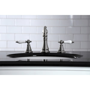 Fauceture FSC1978PL English Classic Widespread Bathroom Faucet, Brushed Nickel
