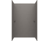 Swanstone SK-363696 36 x 36 x 96 Swanstone Smooth Glue up Shower Wall Kit in Sandstone SK363696.215