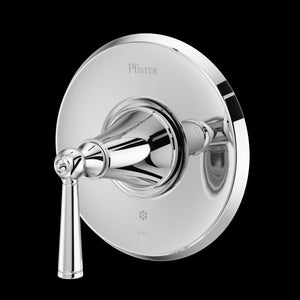Saxton 1-Handle Tub & Shower Valve Only Trim in Polished Chrome